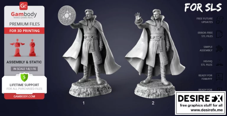 奇异博士 3D打印模型|Dr. Strange – 3D Print Model