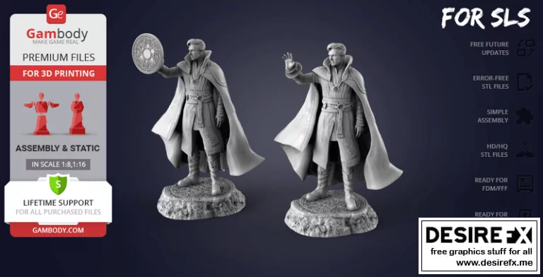 奇异博士 3D打印模型|Dr. Strange – 3D Print Model