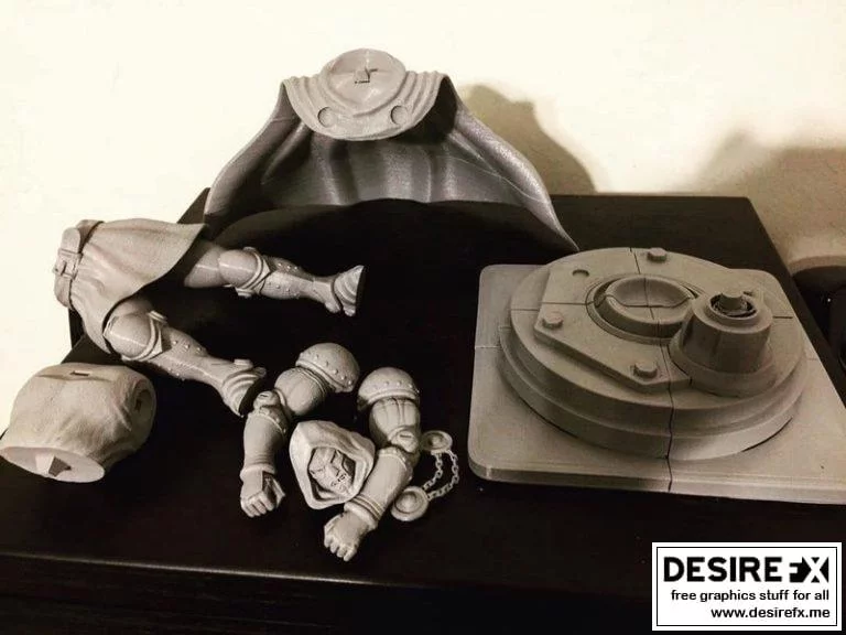 doom博士 3D打印模型|Dr. Doom – 3D Print Model