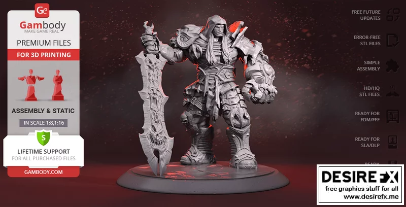 Darksiders – War – 3D Print Model