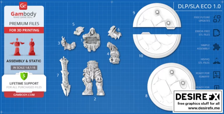 Darksiders – War – 3D Print Model