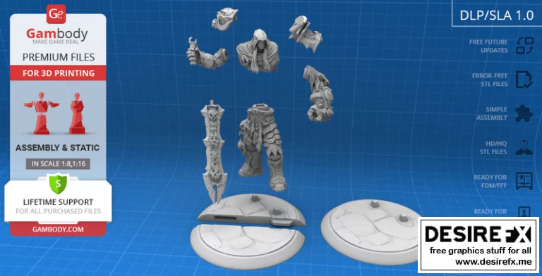 Darksiders – War – 3D Print Model