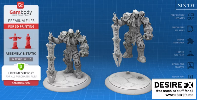 Darksiders – War – 3D Print Model