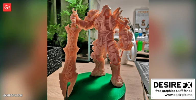 Darksiders – War – 3D Print Model