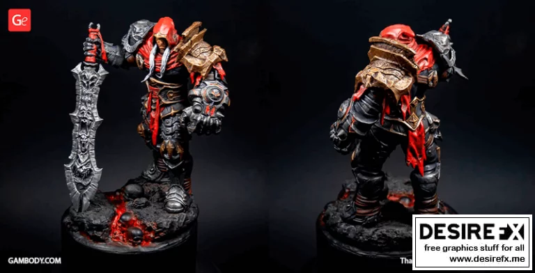 Darksiders – War – 3D Print Model