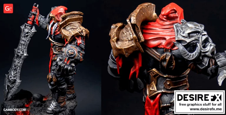 Darksiders – War – 3D Print Model