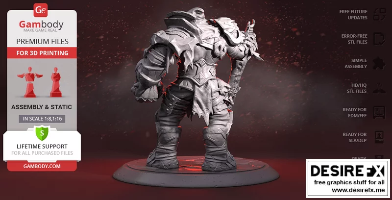 Darksiders – War – 3D Print Model