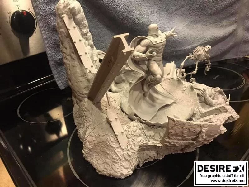 磁力人 vs 猛禽猎手 3D打印模型|Magneto vs Wolverine – 3D Print Model