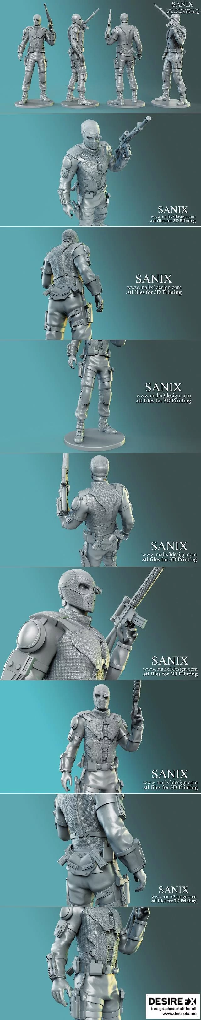 死神3D打印模型|Deadshot – 3D Print Model