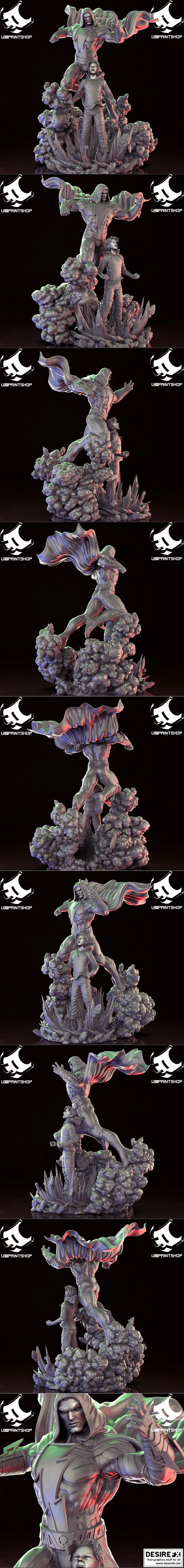 Shazam – 3D打印模型：雷霆特工队角色造型|Shazam – 3D Print Model