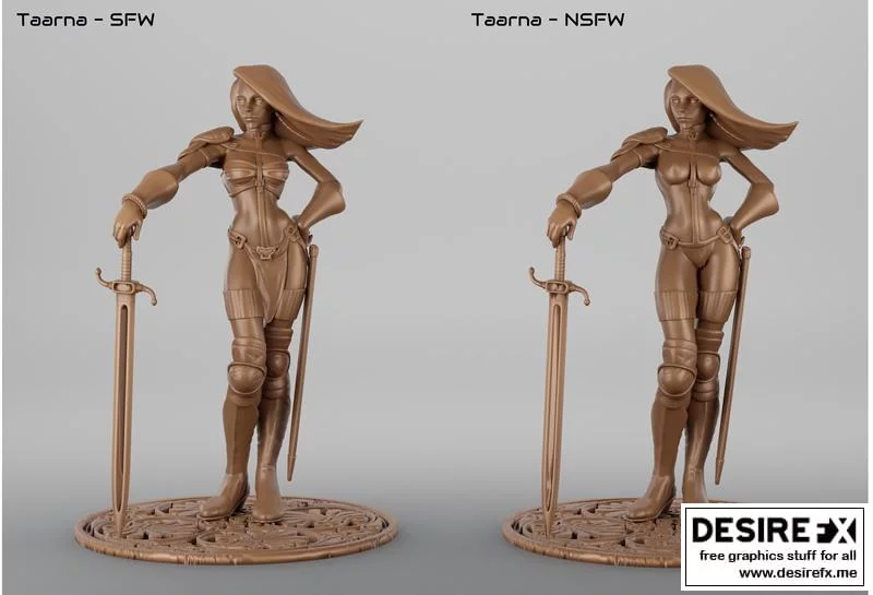 Taarna – 动漫游戏角色3D打印模型|Taarna – 3D Print Model