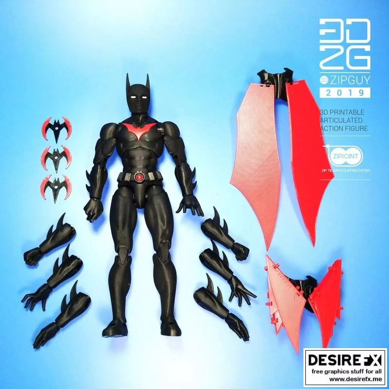 蝙蝠侠超越 3D打印模型|BATMAN BEYOND – 3D Print Model
