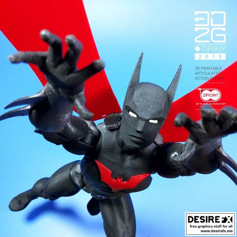 蝙蝠侠超越 3D打印模型|BATMAN BEYOND – 3D Print Model
