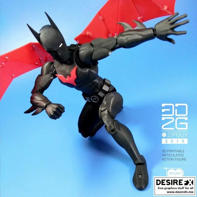 蝙蝠侠超越 3D打印模型|BATMAN BEYOND – 3D Print Model