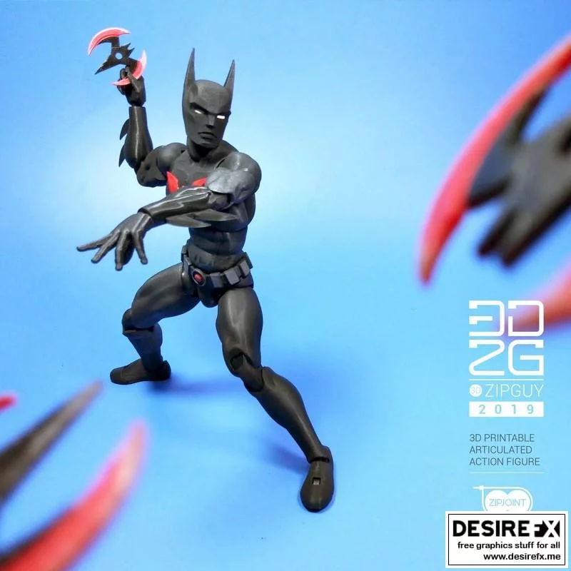 蝙蝠侠超越 3D打印模型|BATMAN BEYOND – 3D Print Model