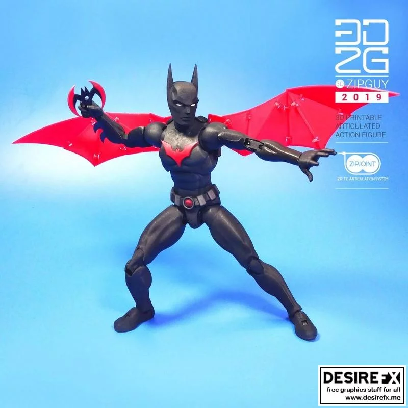 蝙蝠侠超越 3D打印模型|BATMAN BEYOND – 3D Print Model
