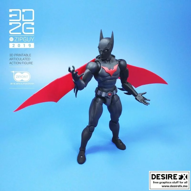 蝙蝠侠超越 3D打印模型|BATMAN BEYOND – 3D Print Model