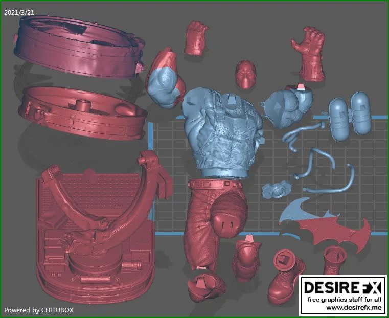 Bane 3D打印模型|Bane – 3D Print Model