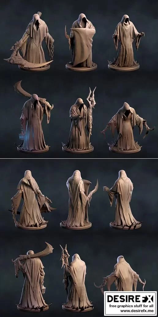 Shadyfair《Ghosts》3D打印模型|Shadyfair – Ghosts – 3D Print Model