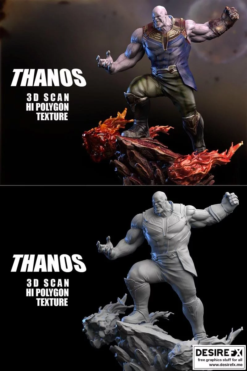 泰坦尼克号 3D打印模型|Thanos – 3D Print Model