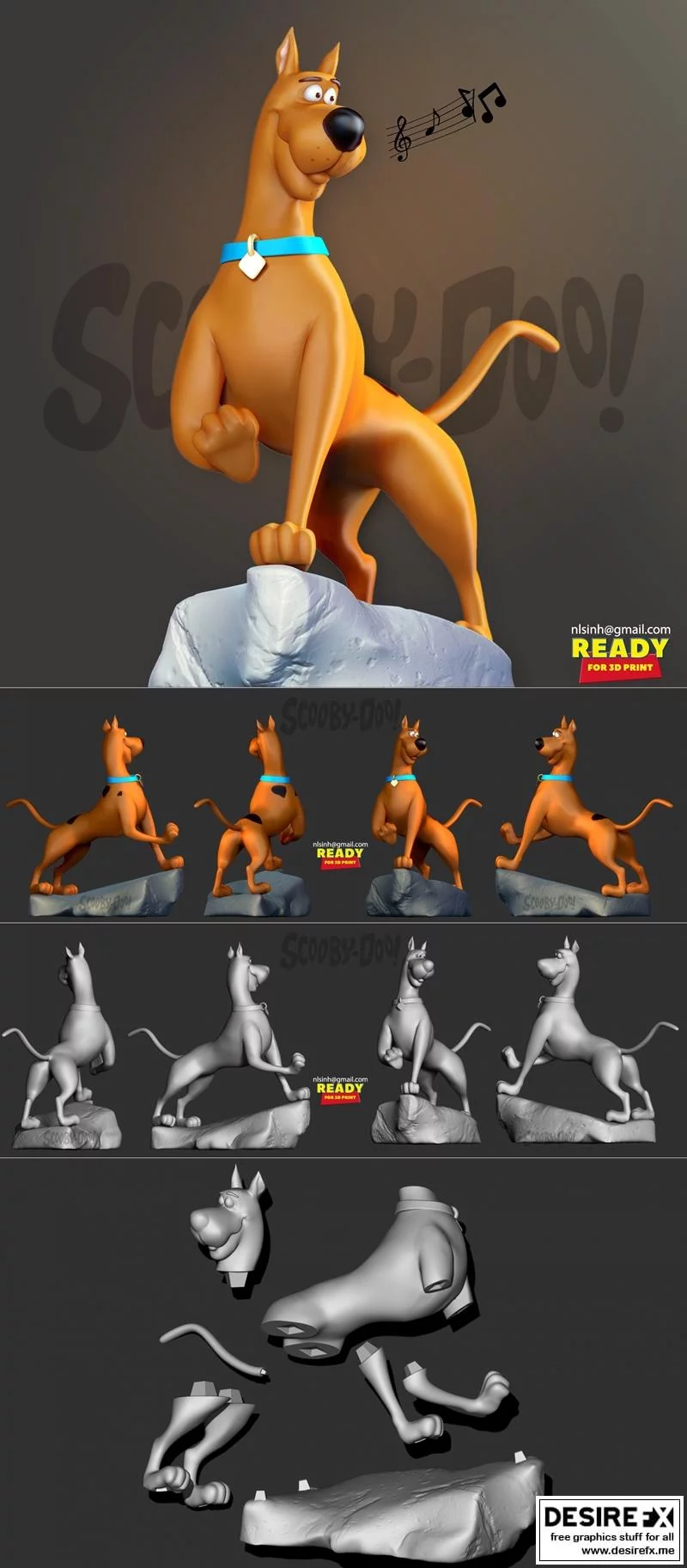苏茜侦探3D打印模型|Scooby Doo – 3D Print Model
