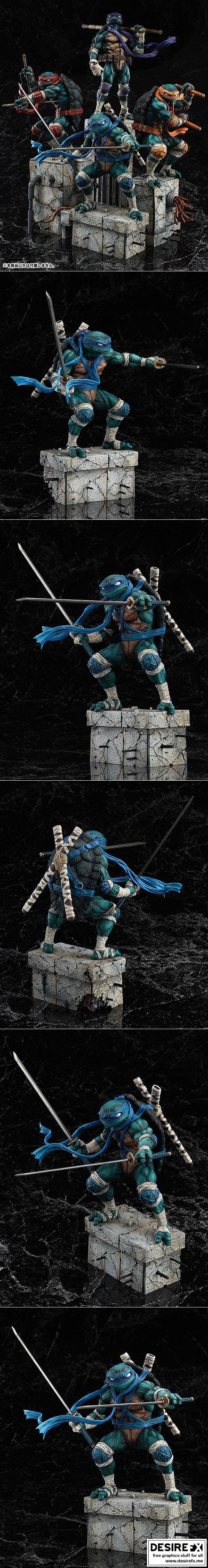 Teenage Mutant Ninja Turtles 3D打印模型|Teenage Mutant Ninja Turtles – 3D Print Model