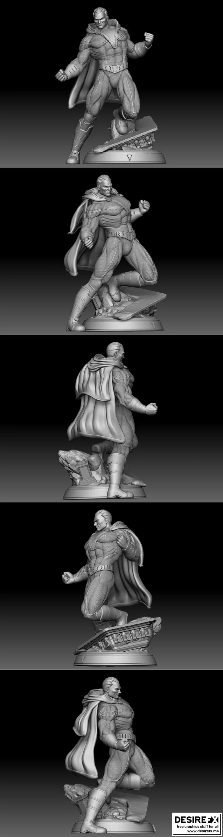 Shazam - 3D打印模型：超级英雄集结版|Shazam – 3D Print Model