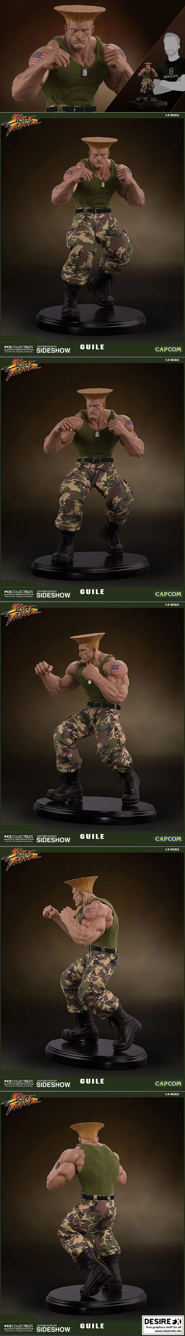 Guile - 3D打印模型：《真人快打》角色吉尔|Guile – 3D Print Model