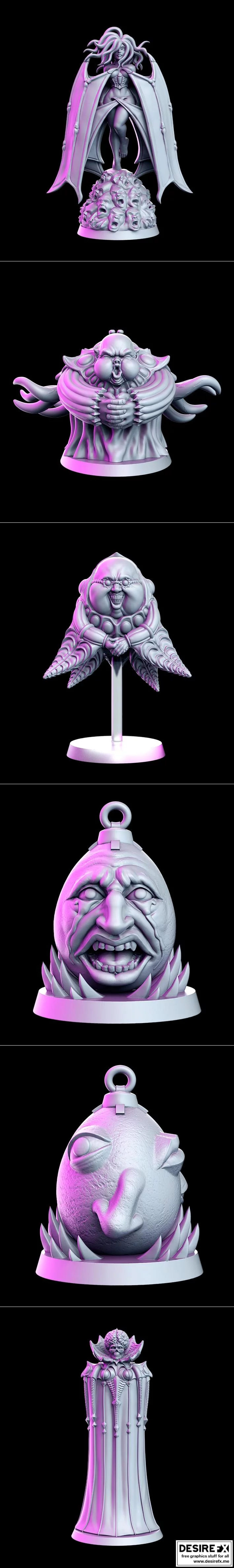 黑暗时代 – 2021年8月 – 3D打印模型|Age of Darkness – August 2021 – 3D Print Model