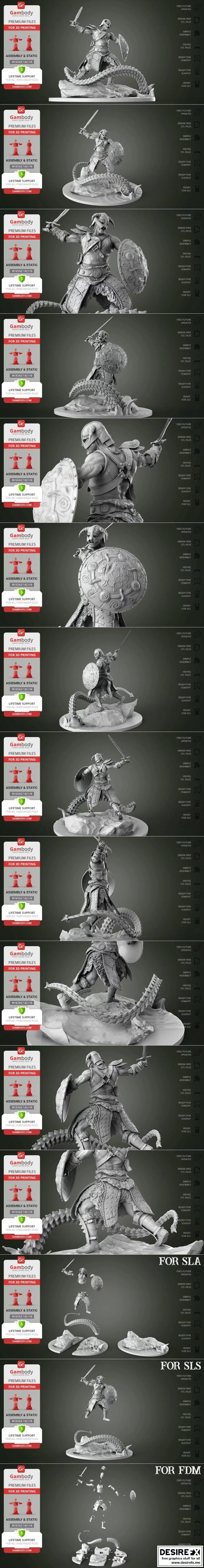 夺魂之刃 3D打印模型|Dovahkiin – 3D Print Model