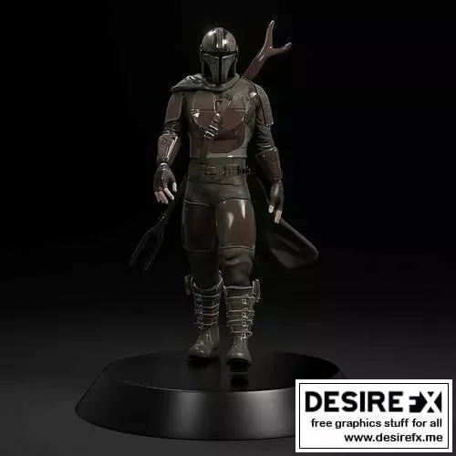 曼达洛人 3D打印模型|The Mandalorian – 3D Print Model