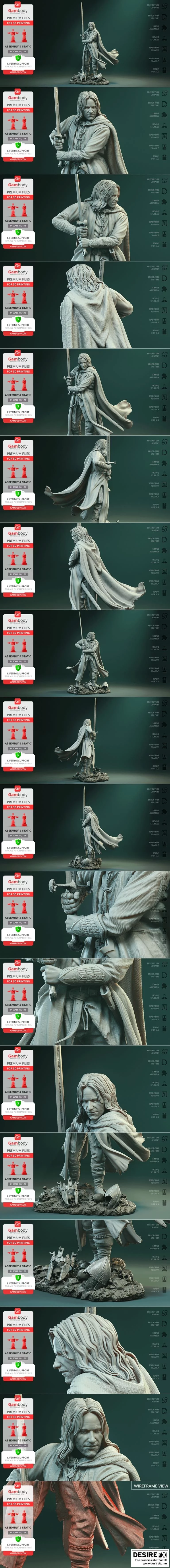 Aragorn – 3D Print Model