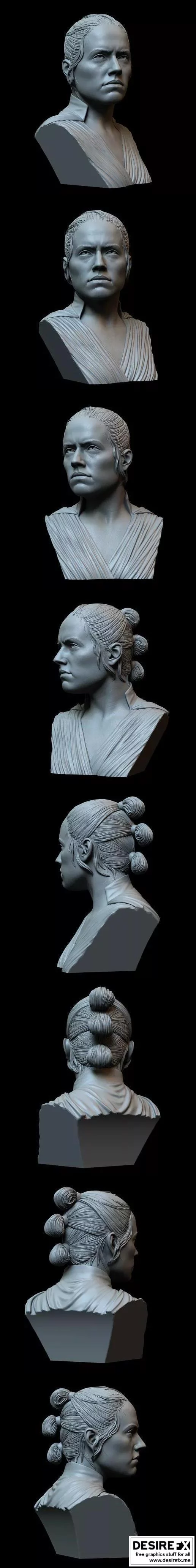 雷电3D打印模型|Rey – 3D Print Model