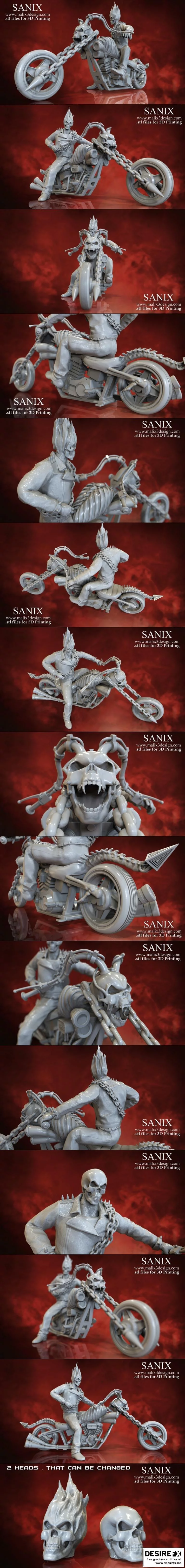 Ghost Rider – 3D Print Model