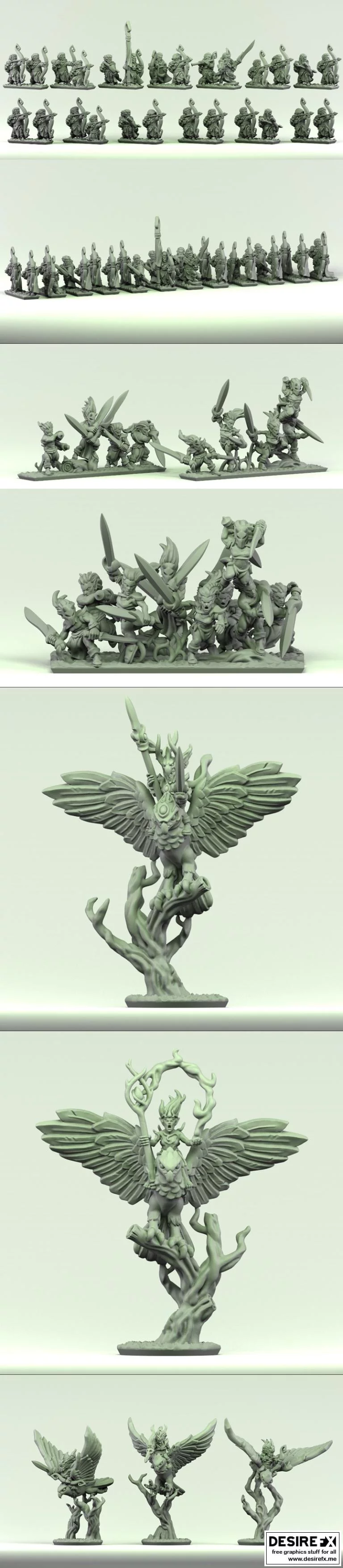 森林龙 3D打印模型|Forest Dragon – 3D Print Model