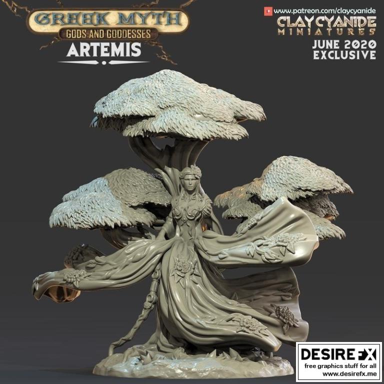 阿瑞斯——3D打印模型|Artemis – 3D Print Model