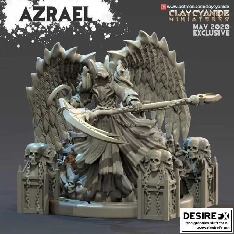 Azrael 3D打印模型|Azrael – 3D Print Model