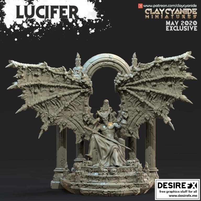 路西法 3D打印模型|Lucifer – 3D Print Model