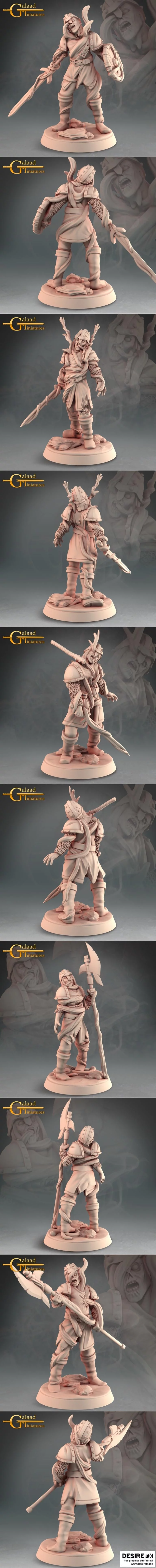 《进入森林：僵尸3D打印模型》|Into The Woods – Zombies – 3D Print Model