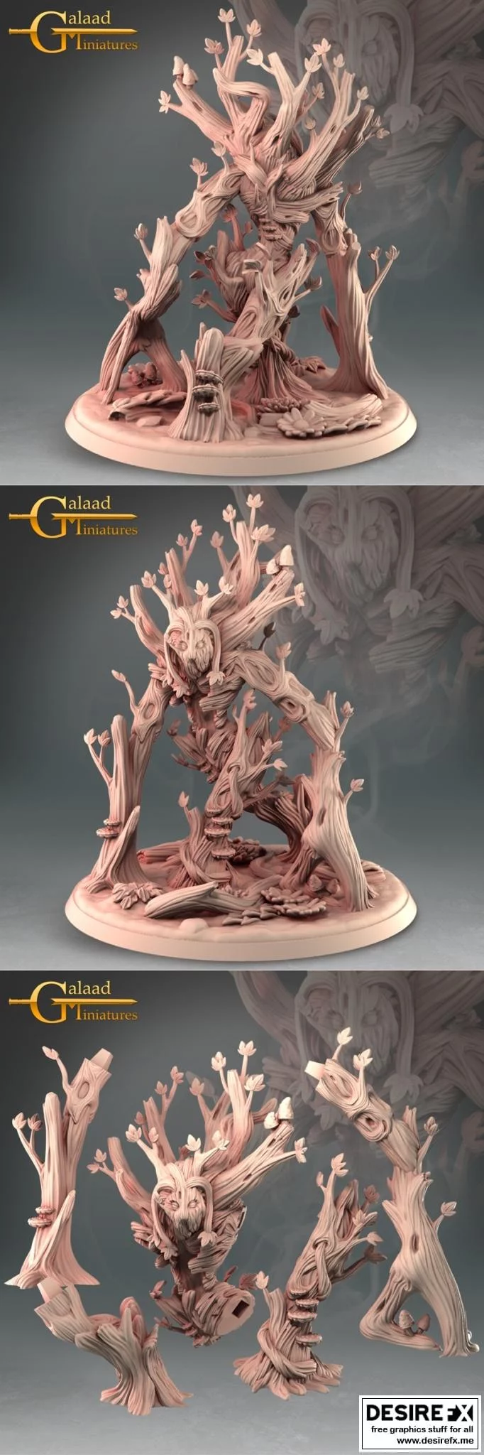 《进击的森林——Treant 3D打印模型》|Into The Woods – Treant – 3D Print Model