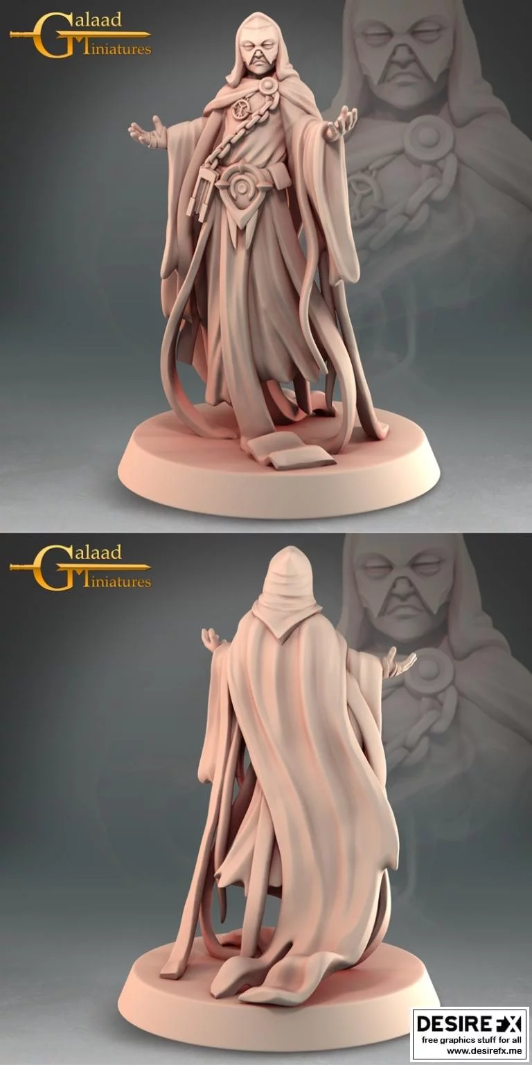 《进击的森林——咒术师 3D打印模型》|Into The Woods – Necromancer – 3D Print Model