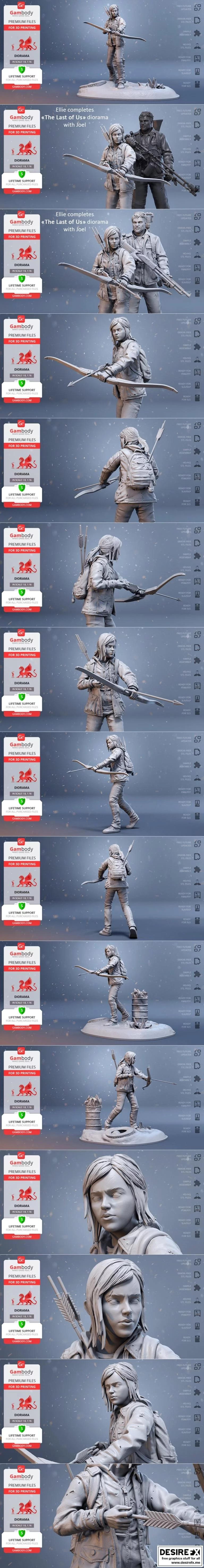 Ellie – 3D Print Model