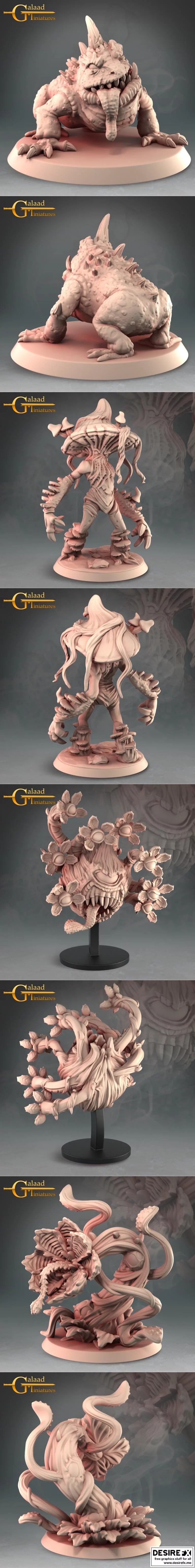 《进击的森林——怪物3D打印模型》|Into The Woods – Monsters – 3D Print Model