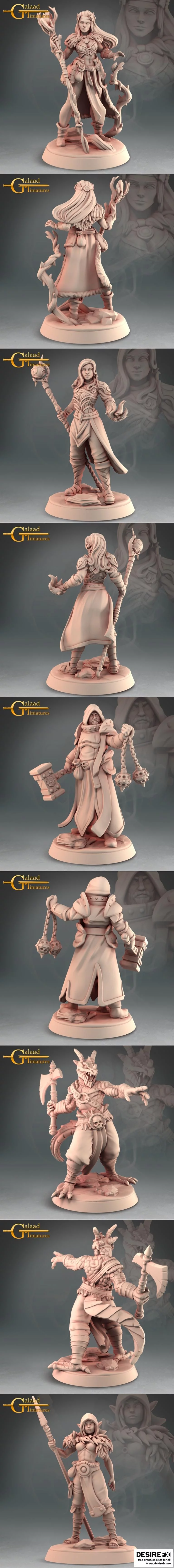 《进击的森林——英雄3D打印模型》|Into The Woods – Heroes – 3D Print Model