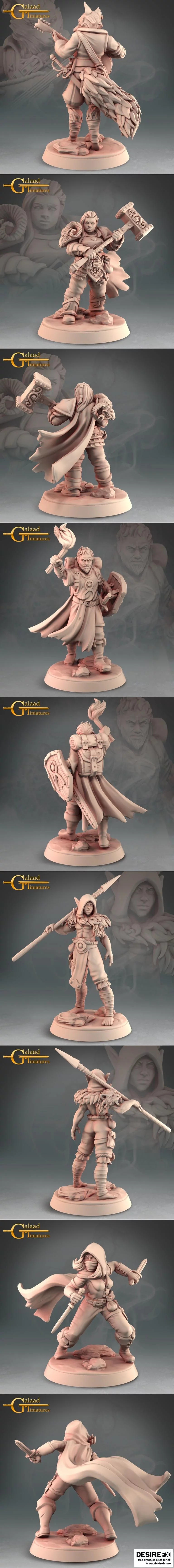 《进击的森林——英雄3D打印模型》|Into The Woods – Heroes – 3D Print Model