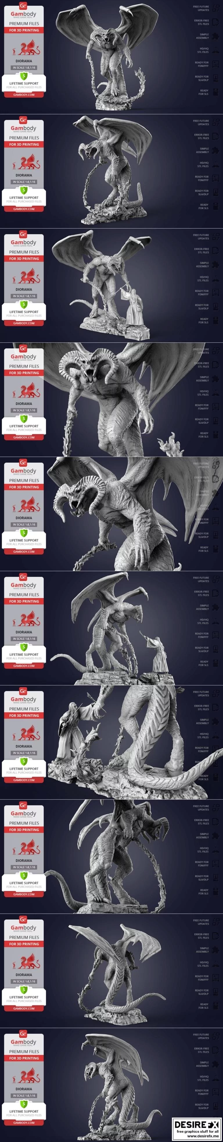 Balrog – 3D Print Model