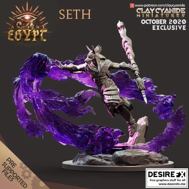 Seth 3D打印模型|Seth – 3D Print Model