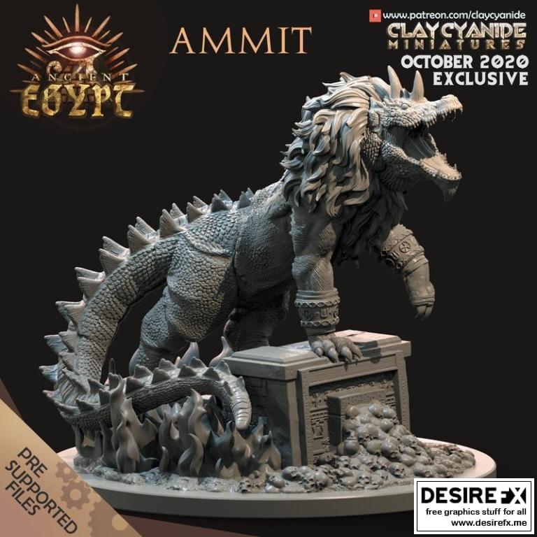 Ammit 3D打印模型|Ammit – 3D Print Model