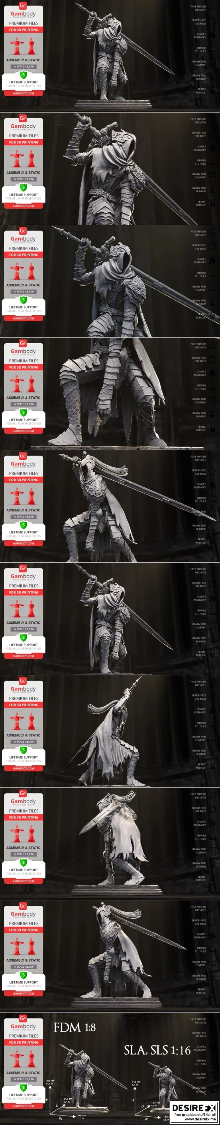 Artorias 3D打印模型|Artorias – 3D Print Model