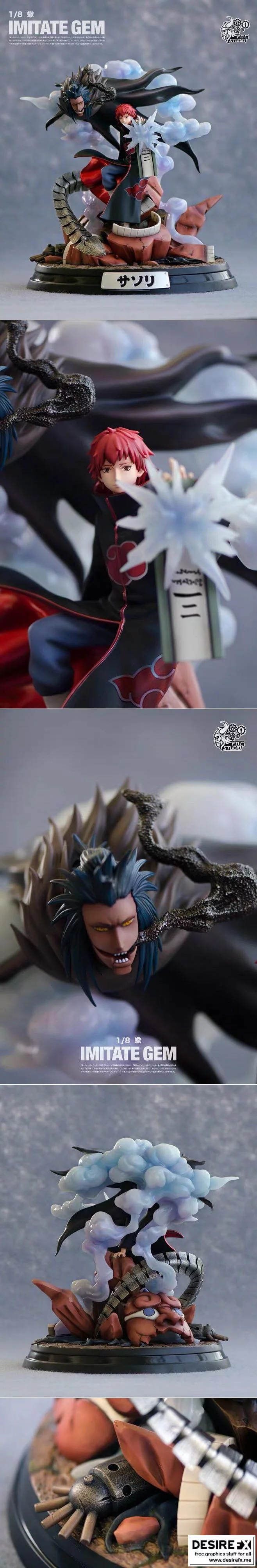 宇智波鼬 3D打印模型|Sasori Akatsuki – 3D Print Model